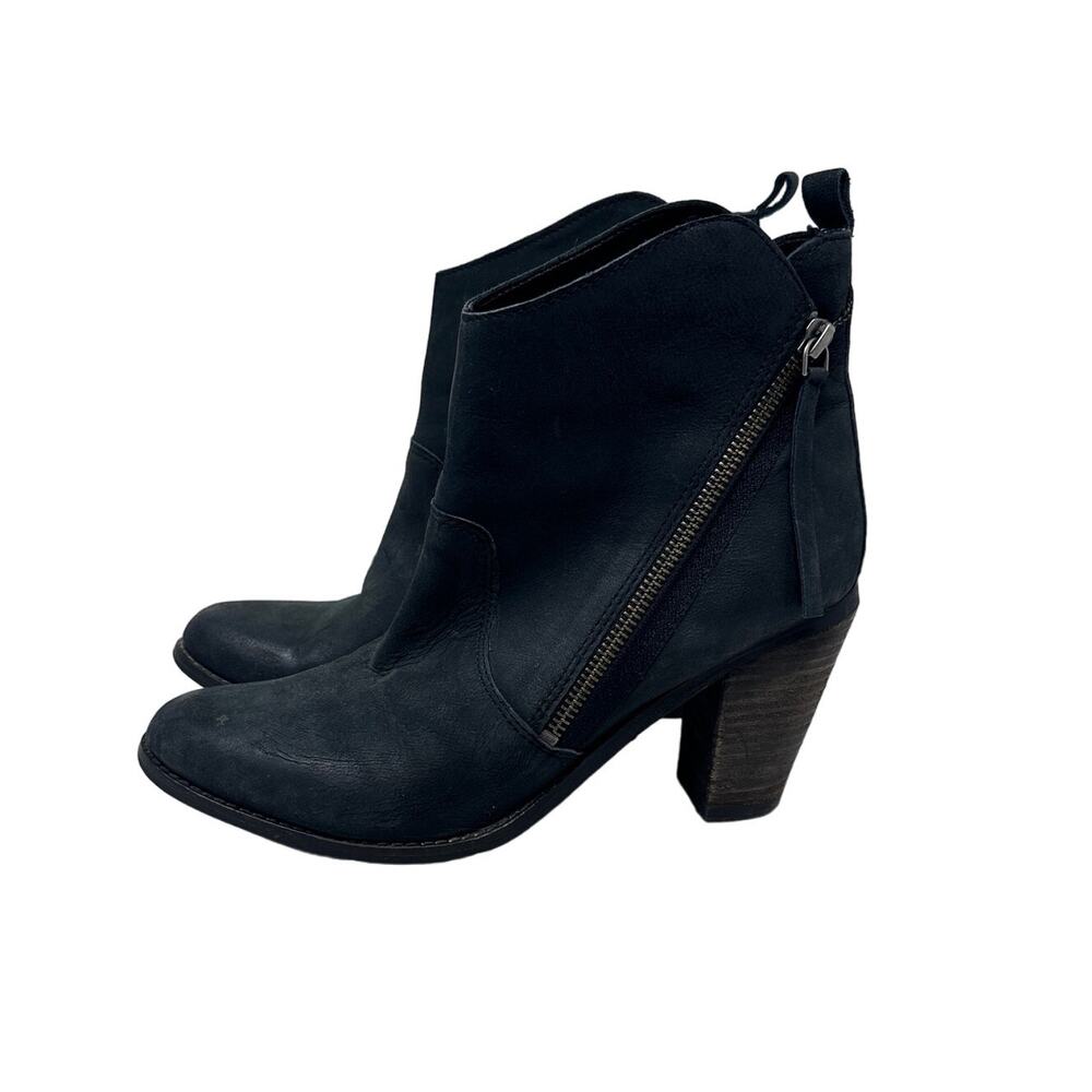 Rebels Leather booties size 9 black/gray - Picture 9 of 9